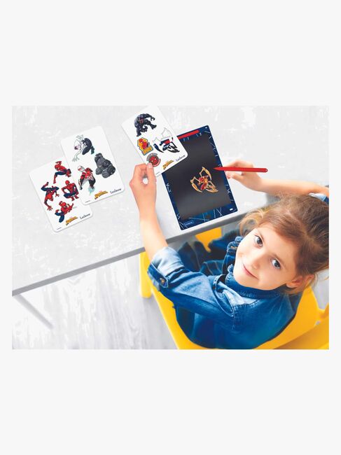 Lexibook Marvel Spider-Man Tegnetablet med Stencilskabeloner