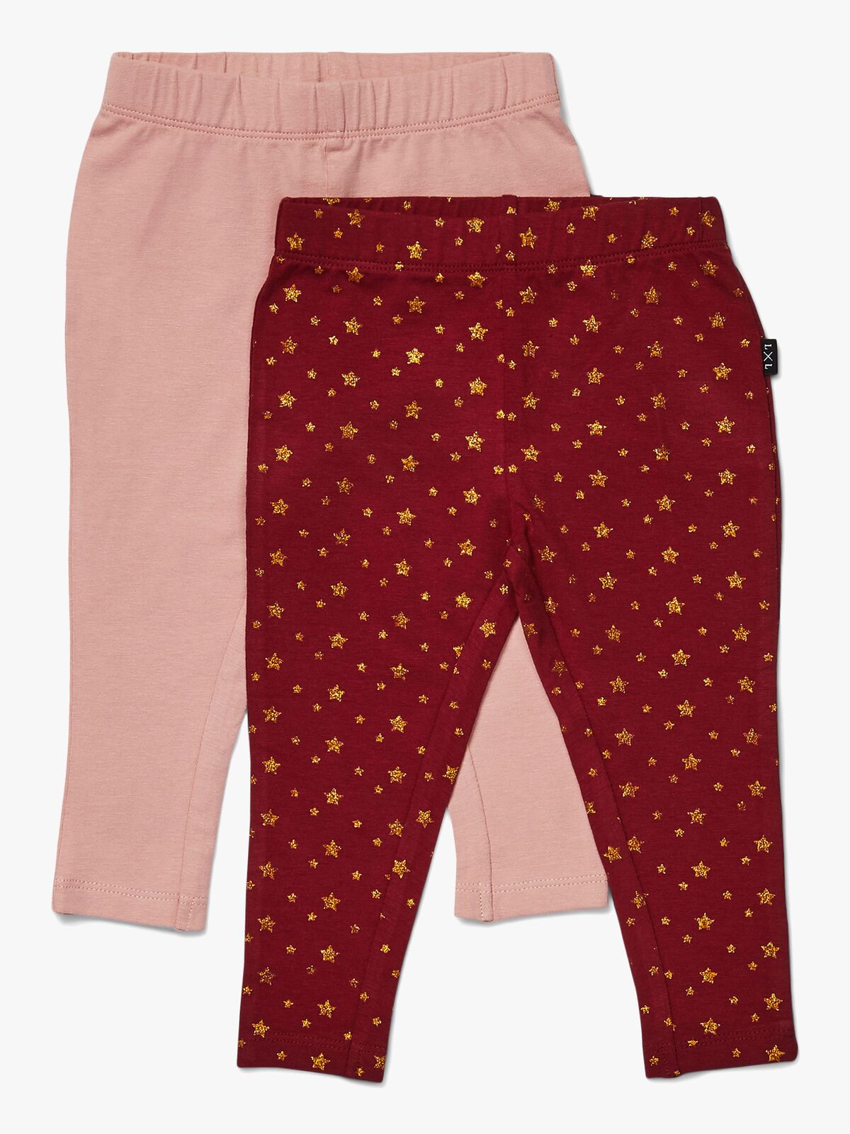 Luca & Lola Linda Leggings 2-pak, Wine/Pink