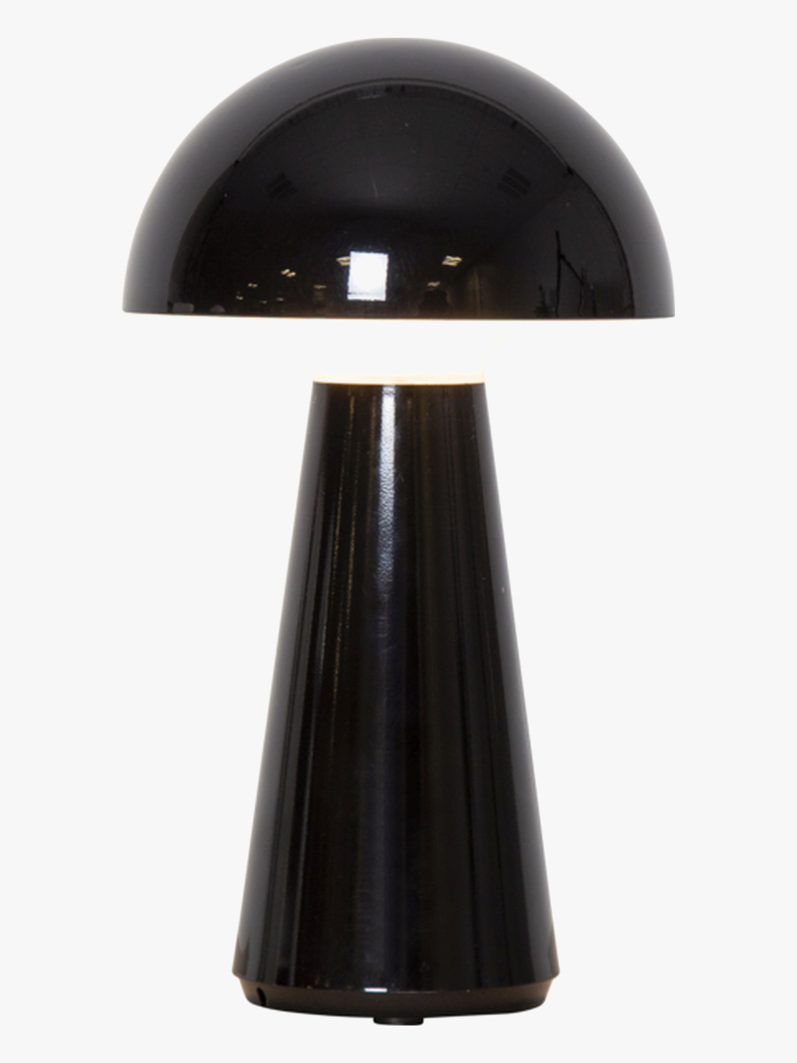 Star Trading Bordlampe Mushroom, Sort, Børnelampe