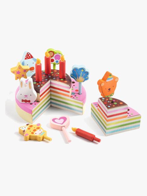 Djeco Legetøjskage Happy Birthday