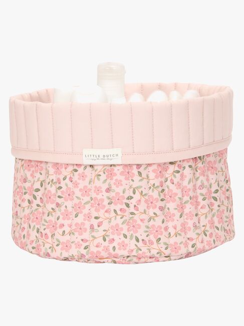 Little Dutch Fairy Floral Opbevaringskurv S, Pink