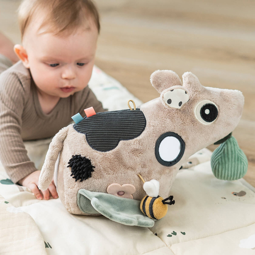 Done By Deer Dotti Aktivitetsspejl, Sandfarvet