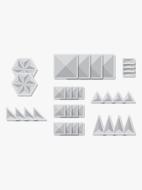 Connetix Magnetiske Byggeklodser Clear Startsæt 34 Dele