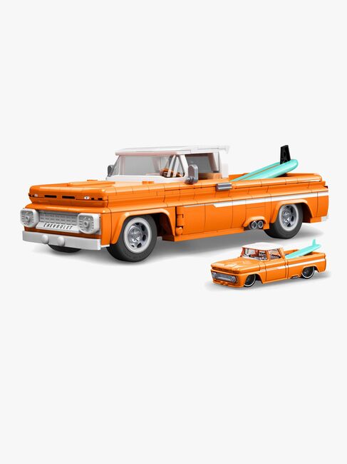 Mattel Brick Shop Hot Wheels Elite Series Brick Shop Hot Wheels Byggesæt Custom ’62 Chevy Pickup 858 Dele