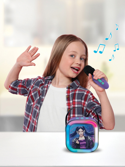 K-Pop Academy Højttaler Med 2 Mikrofoner BTC020KPZ-2823_4d.jpg