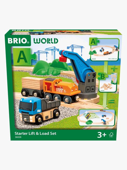 BRIO World 36104 Løft & Læs Startsæt