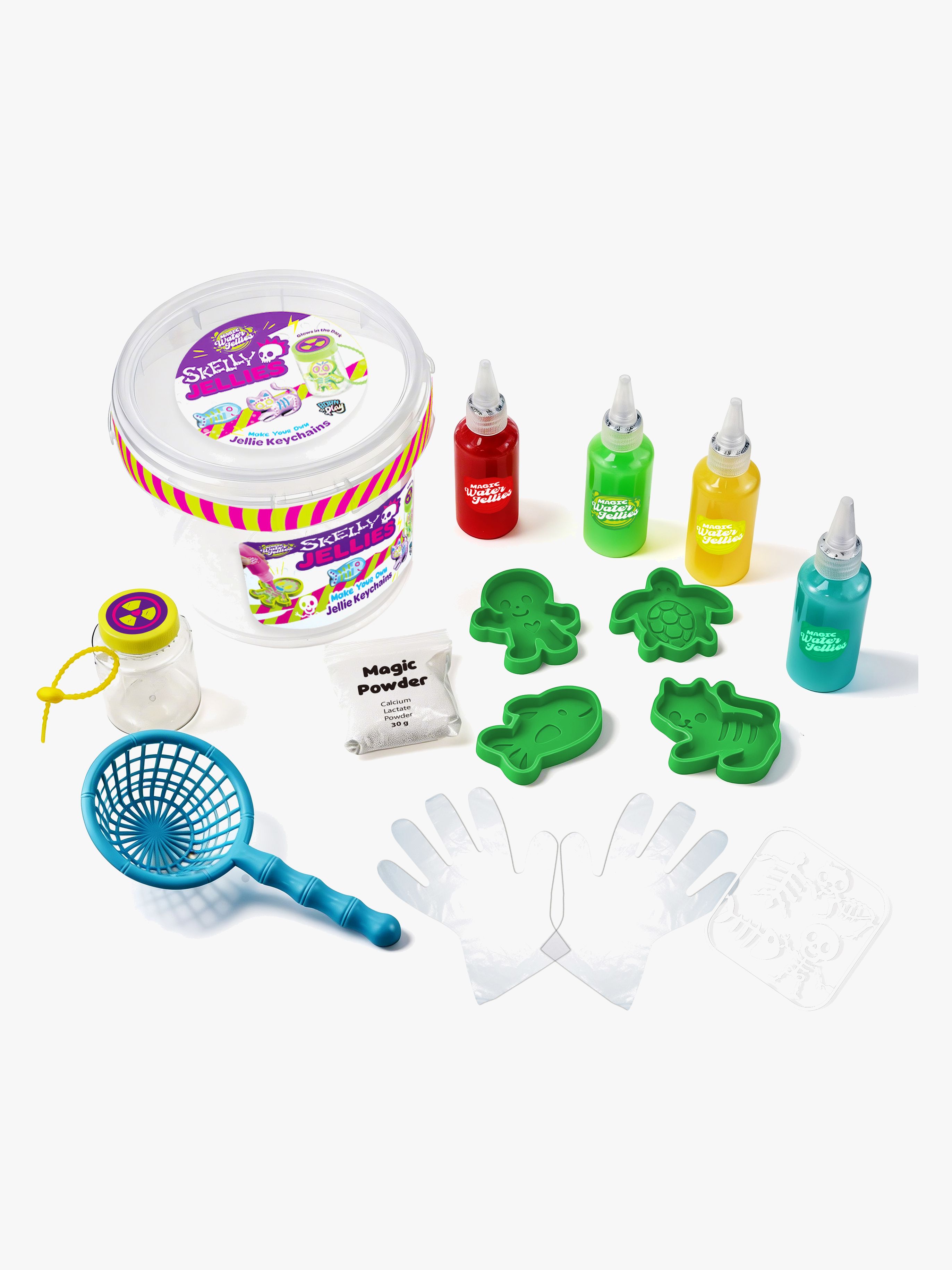 Skelly Jellies Squishy Magisk Vand DIY