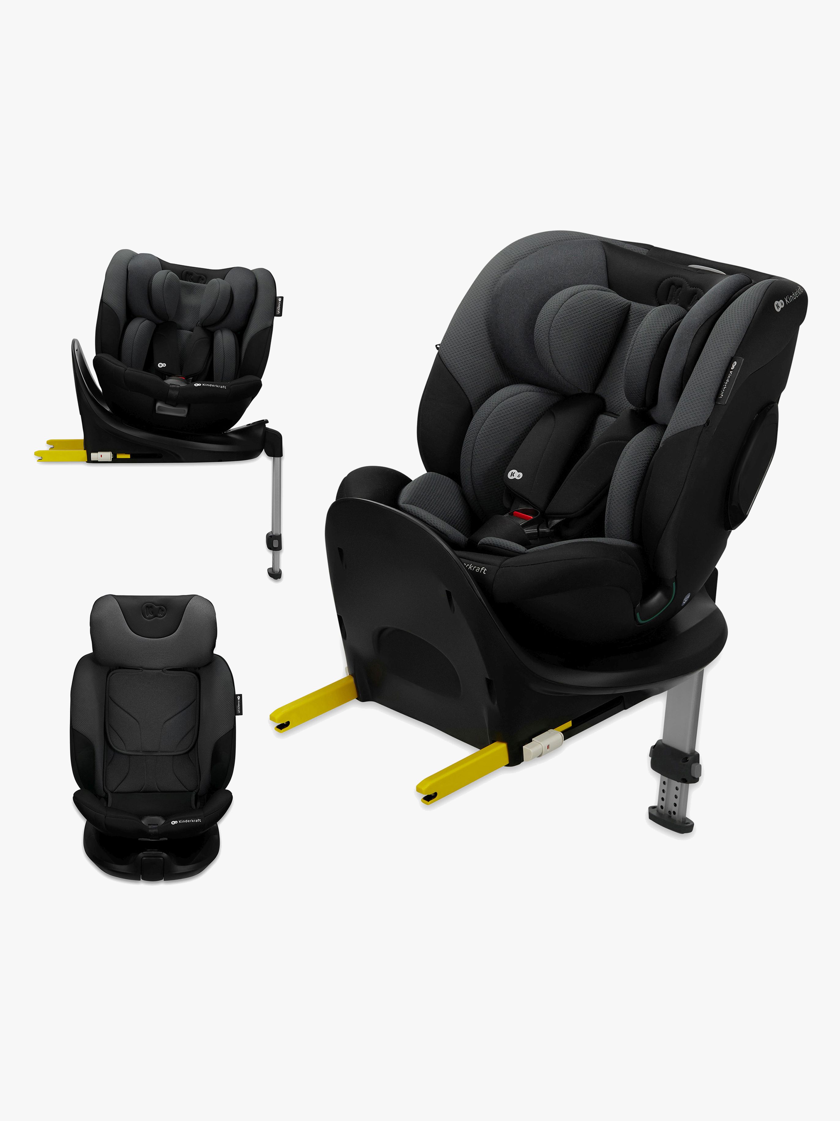Kinderkraft I-FIX i-Size Autostol, Graphite Black