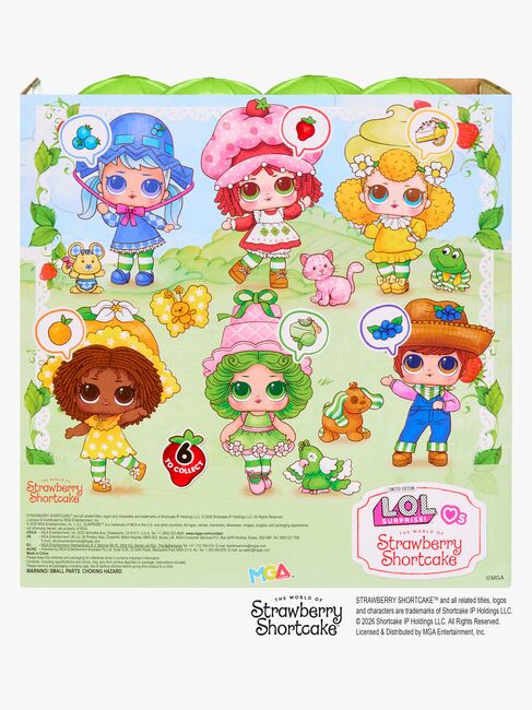 L.O.L. Surprise! Loves Strawberry Shortcake Minidukke Blandet Udvalg Series 2