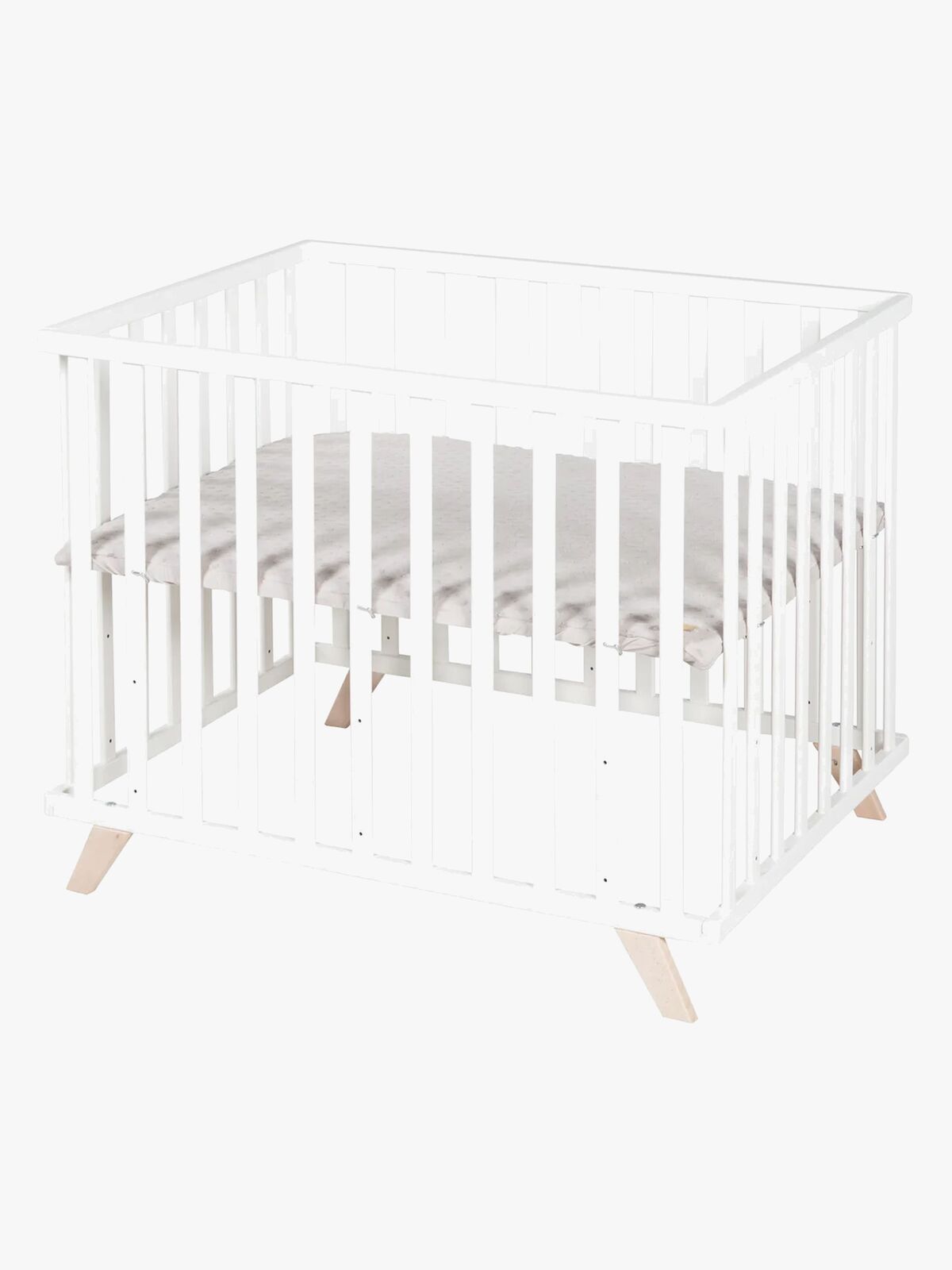 Roba Lil Planet Kravlegård På Fod, White & Grey