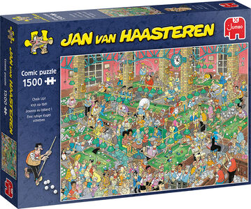Jumbo Jan van Haasteren Puslespil Kridt Op! 1500 Brikker