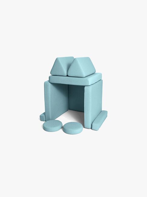 Shappy Play Bygbar Sofa 160x80 cm, Sky Blue