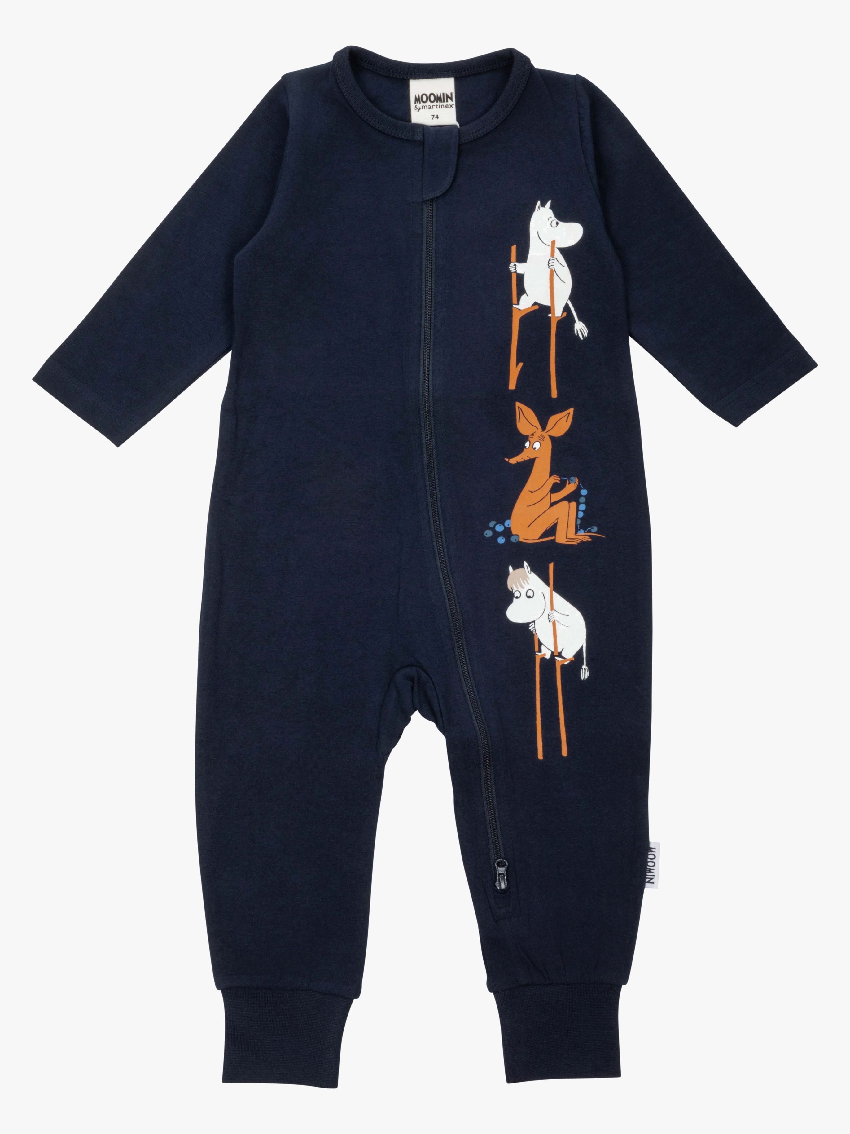 Moomin by Martinex Eventyr Pyjamas Baby, Blå, 86