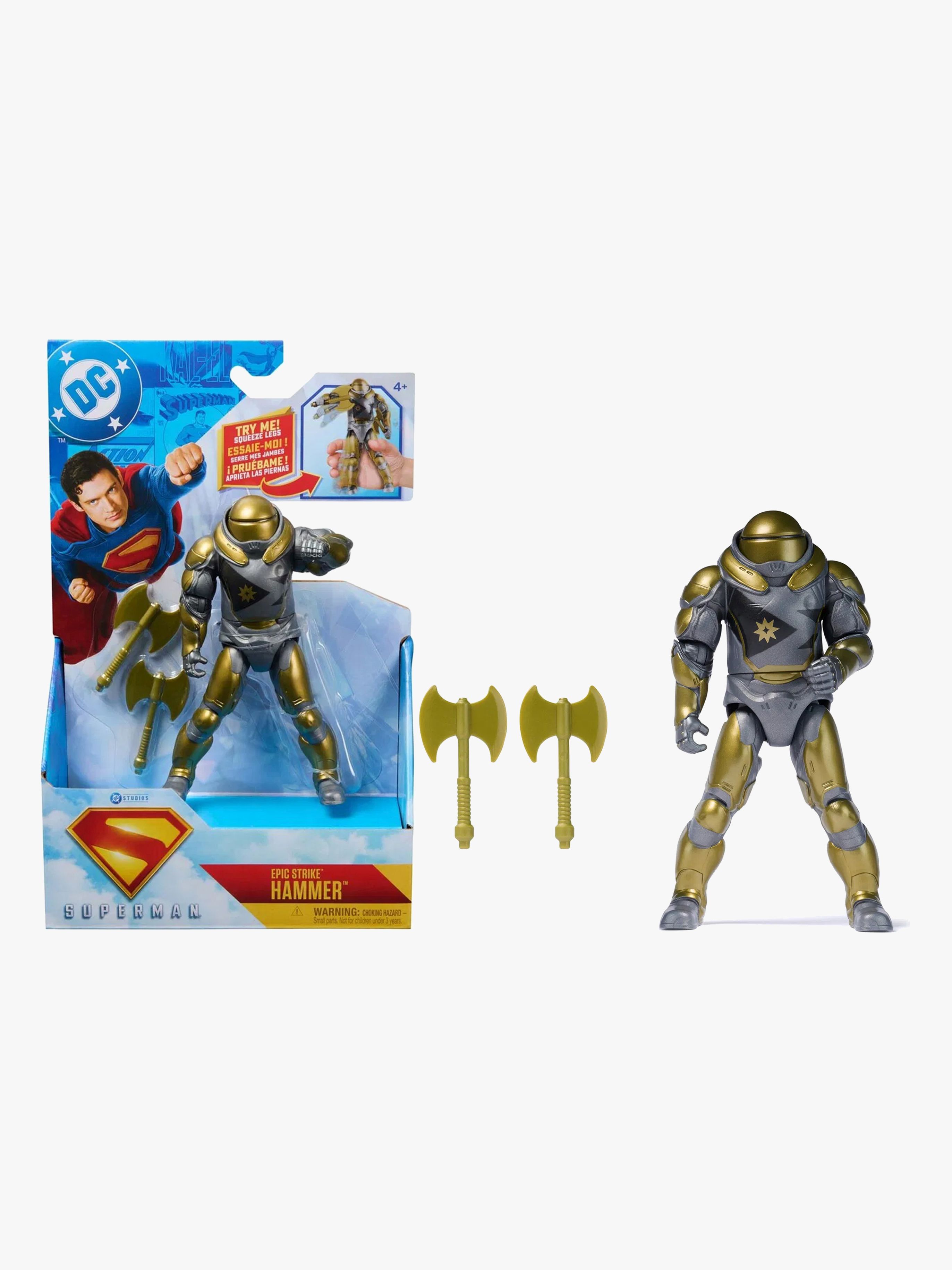 Superman Movie Feature Hammer Actionfigur - 15 cm