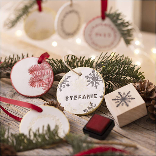 Creativ Company Kreasæt Juledekorationer Selvhærdende Ler DIY