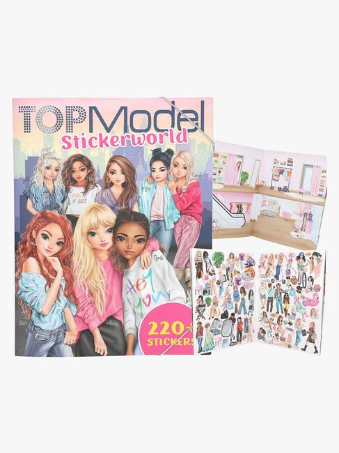 TOPModel Stickerworld Klistermærkebog