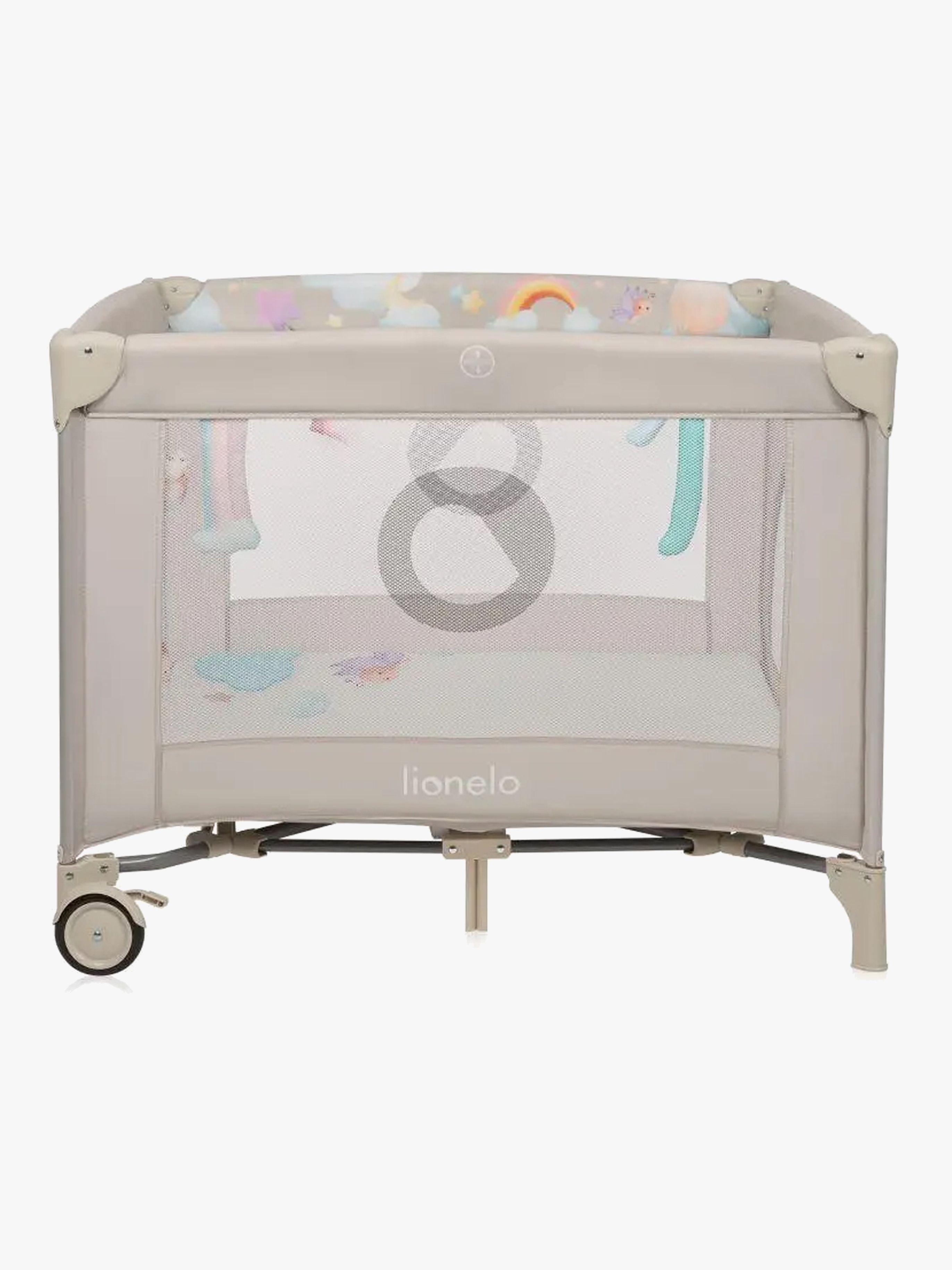 Lionelo MILLE PLUS Kravlegård, Grey Beige