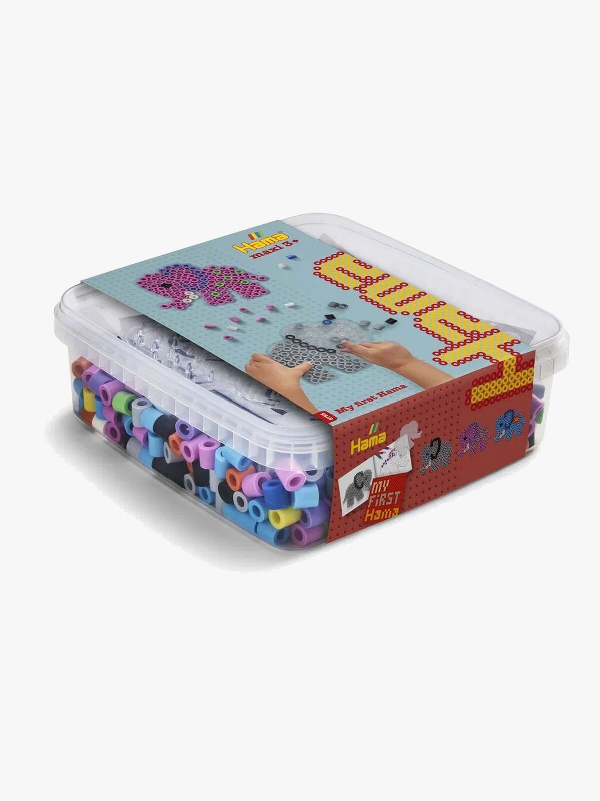 Hama Maxi Perlesæt 600 Stk. Elefant