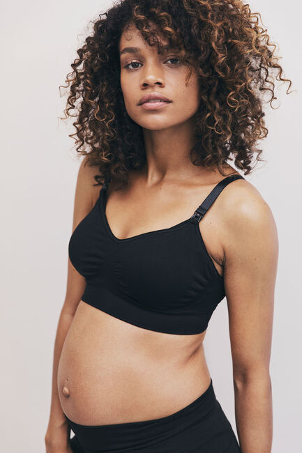 Boob Amme-BH, Fast Food, T-Shirt, Black