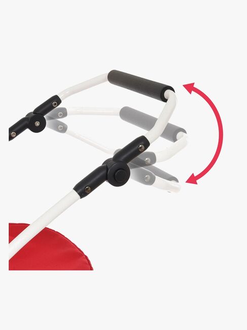 BRIO 24900000 Dukkevogn Spin, Rød