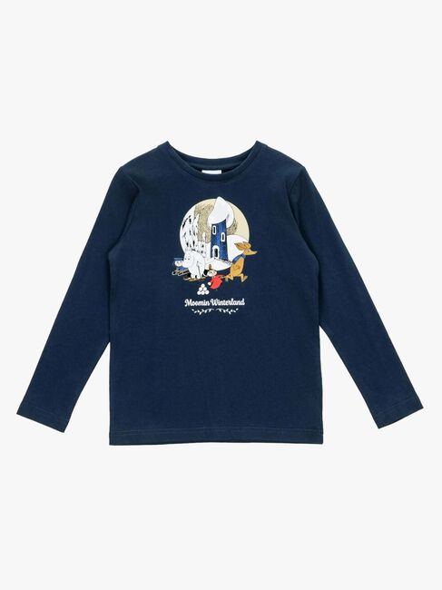Moomin By Martinex Winterland Trøje, Dark Blue 72589834-DarkBlue-1616_1.jpg