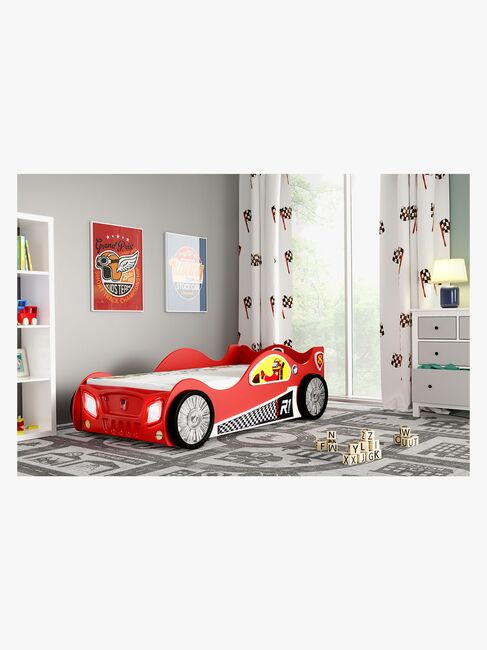 Cloudberry Castle Seng MAX 90x190, Rød