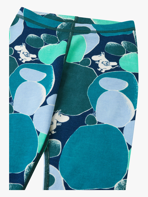 Reima Moomin Trivsam Skiundertøj Merinomix, Dark Teal