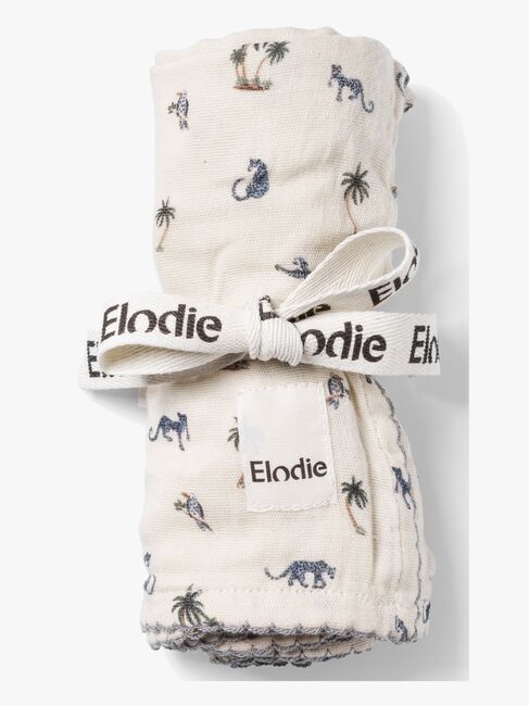 Elodie Bamboo Tæppe/ Stofble i Musselin, Leo's Resort