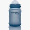 Everyday Baby Varmeindikator Sutteflaske Glas 150 ml Blåbær