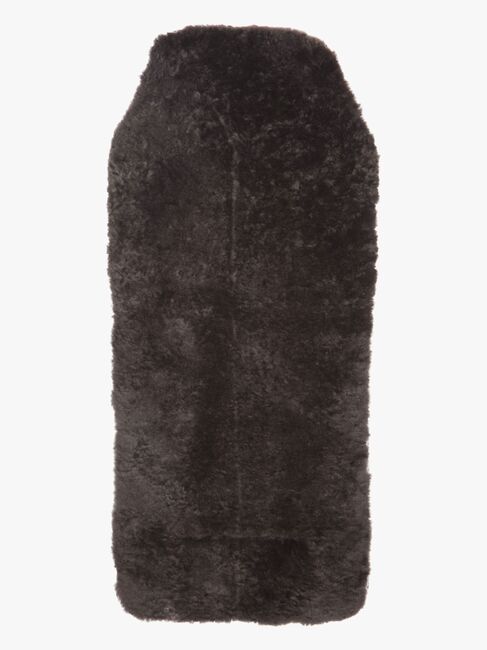 BOZZ Lammeskinshynde, Grey