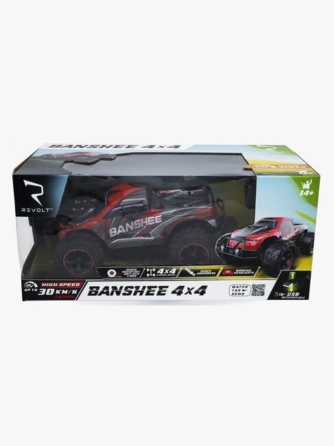 Syma Revolt Banshee 4x4 Fjernstyret Bil, Rød