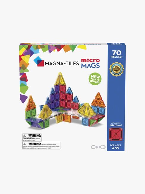 MAGNA-TILES MicroMAGS Byggesæt 70 Dele