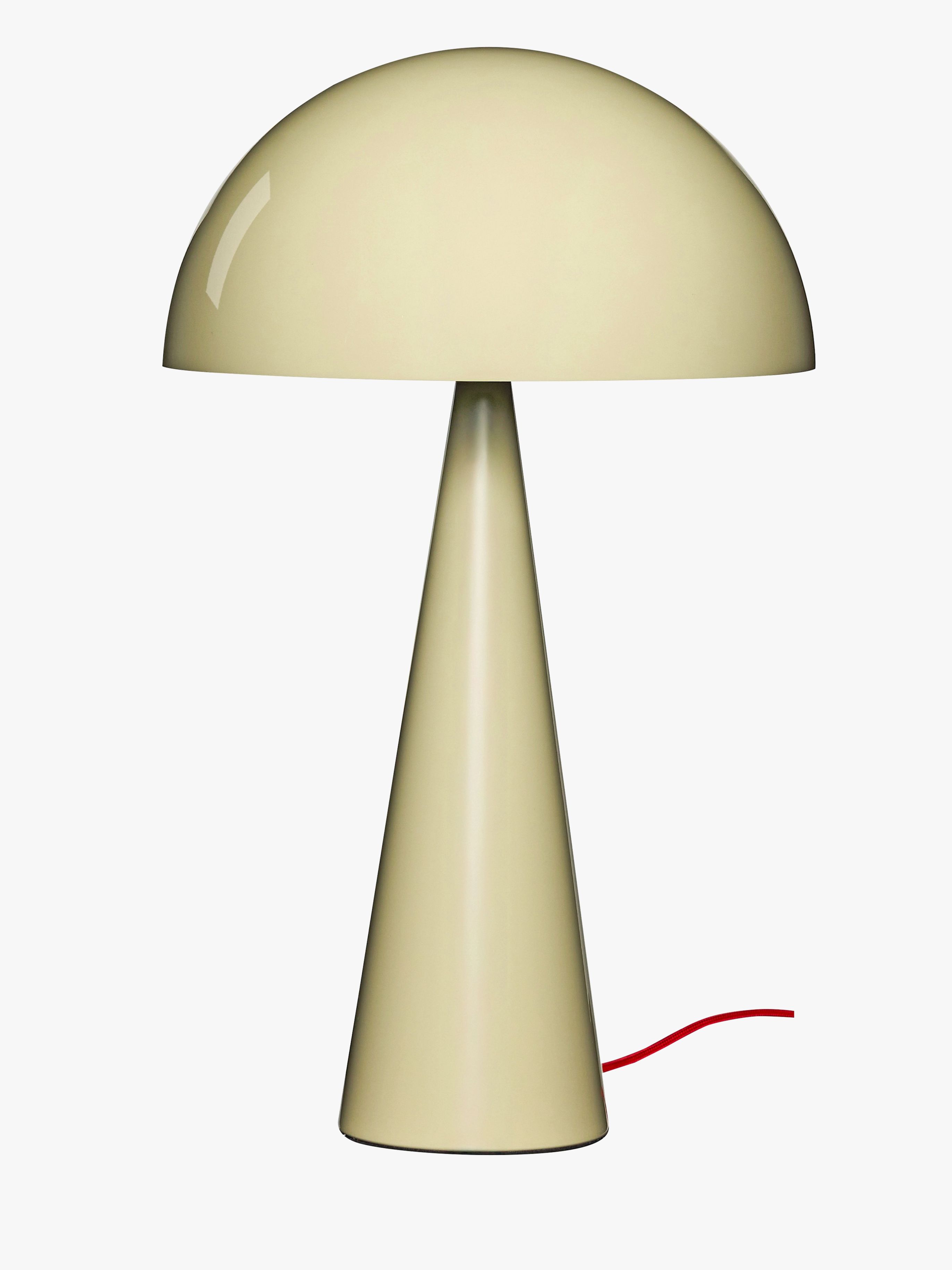 Hübsch Bordlampe Mush Tall, Sand, Børnelampe