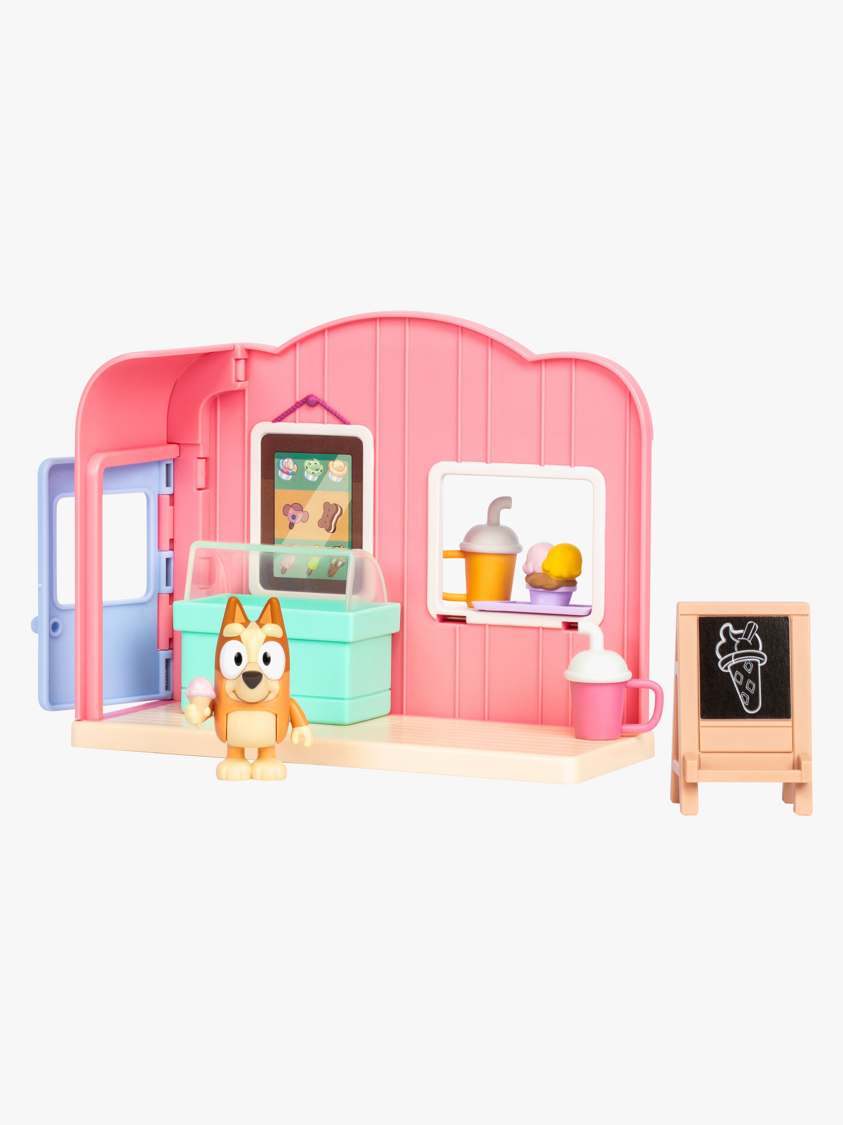 Bluey Legesæt Iskiosk med Figur
