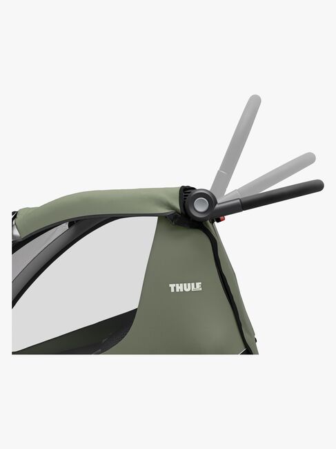 Thule Courier Cykelanhænger, Vintage Green