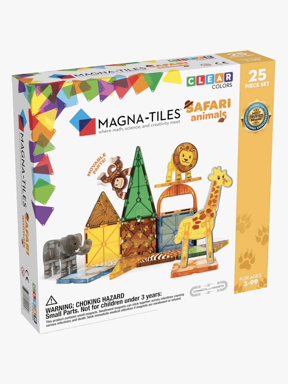 MAGNA-TILES Safaridyr Byggesæt 25 Dele
