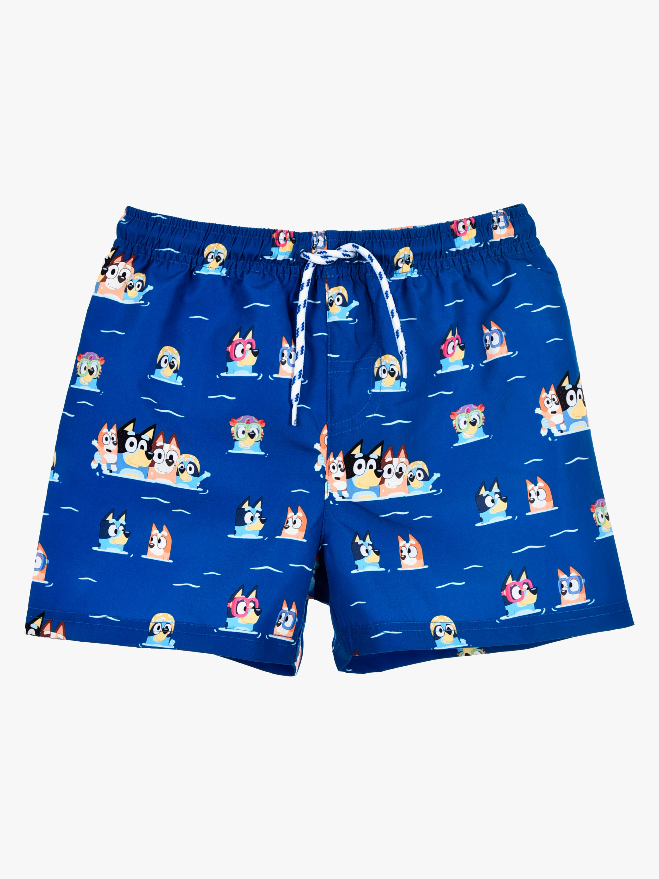 Bluey Badeshorts, Blå, 104-110