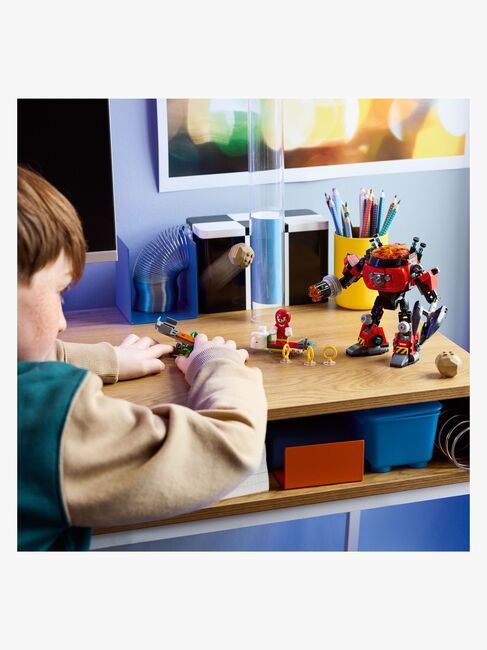 LEGO Sonic 77005 Knuckles mod dr. Eggmans Egg Crusher-mech