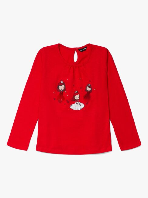 Luca & Lola Martina Top 2-pak, Red/White