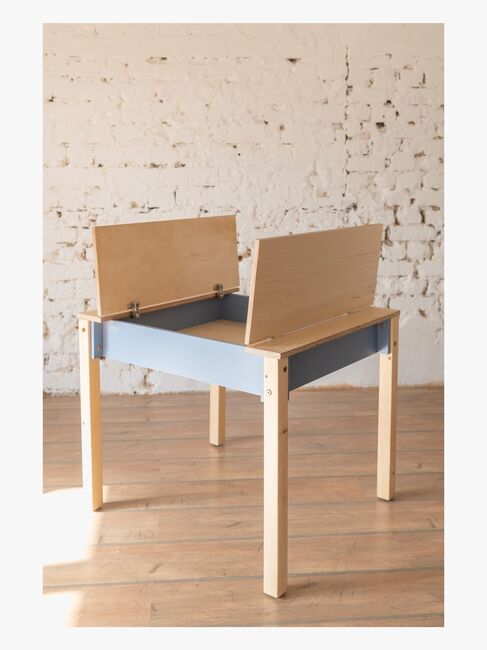 Family-scl Smart Opbevaring Bord med Stol, Dusty Blue