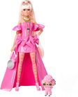 Barbie Extra Fancy Dukke Pink Plastic