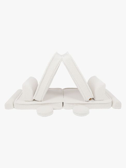 Meowbaby Play Bearly Premium  Bygbar Sofa, Cremefarvet