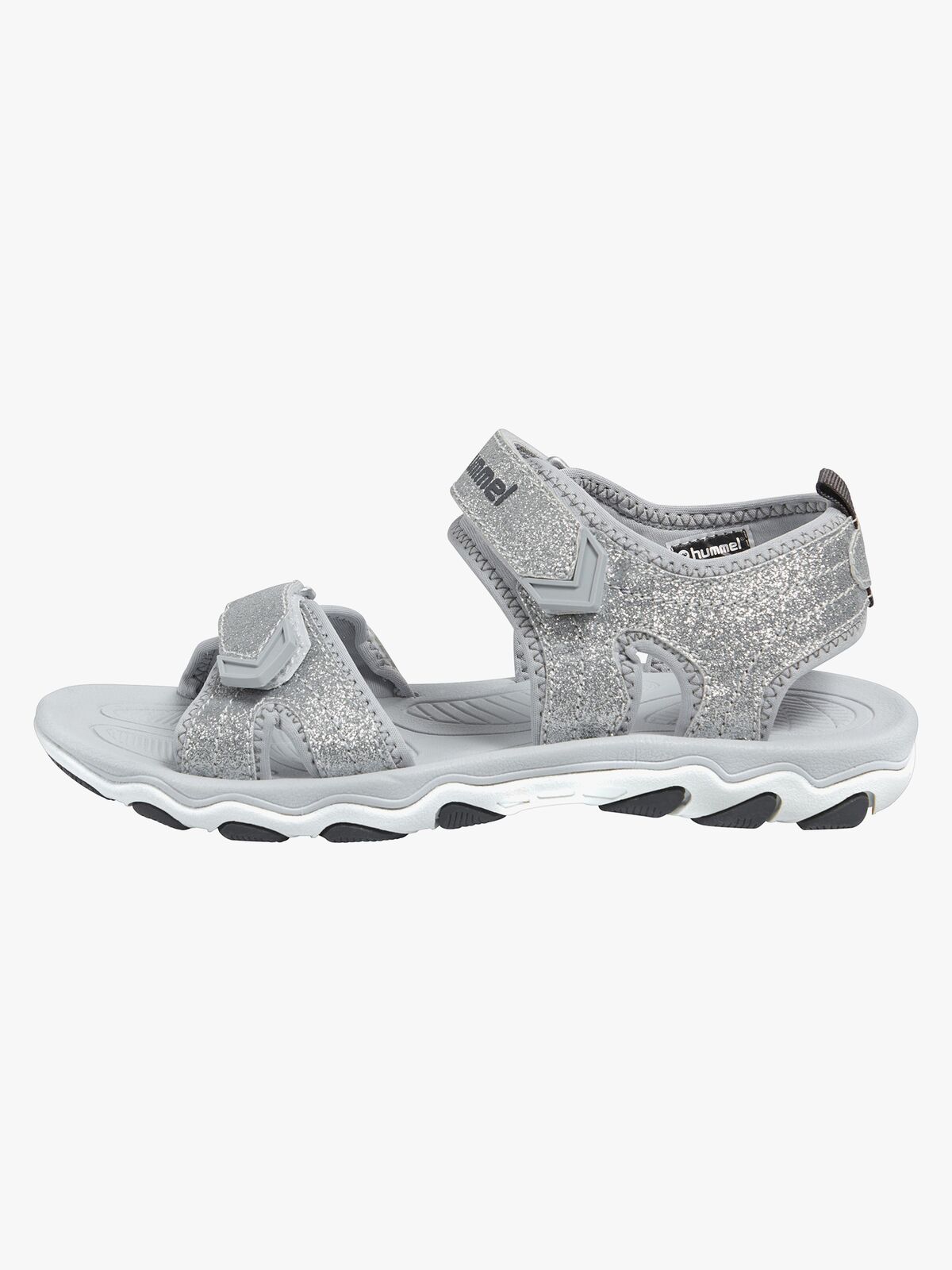 Hummel Glitter Jr Sandaler, Silver