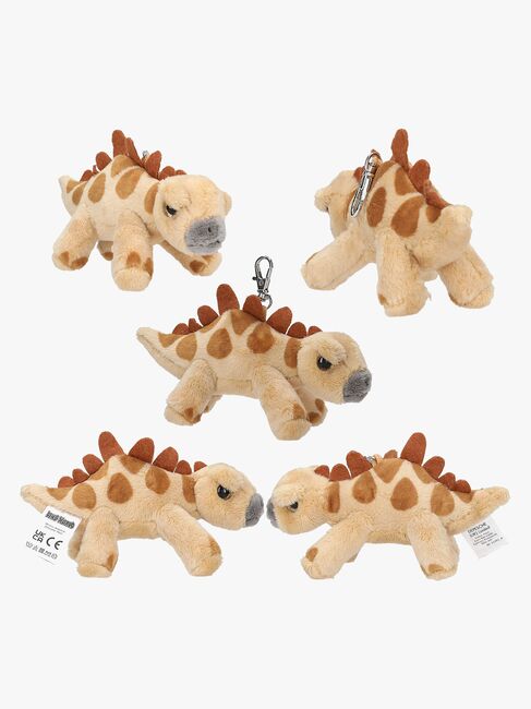 Dino World Nøglering Bamse Dinosaur Blandet Udvalg