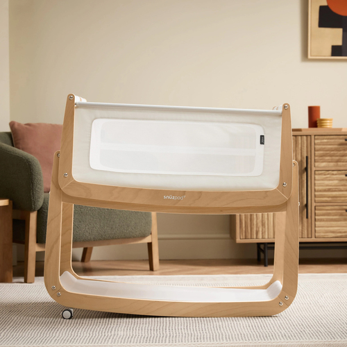 Snüz SnuzPod 5 Bedside Crib, Natural