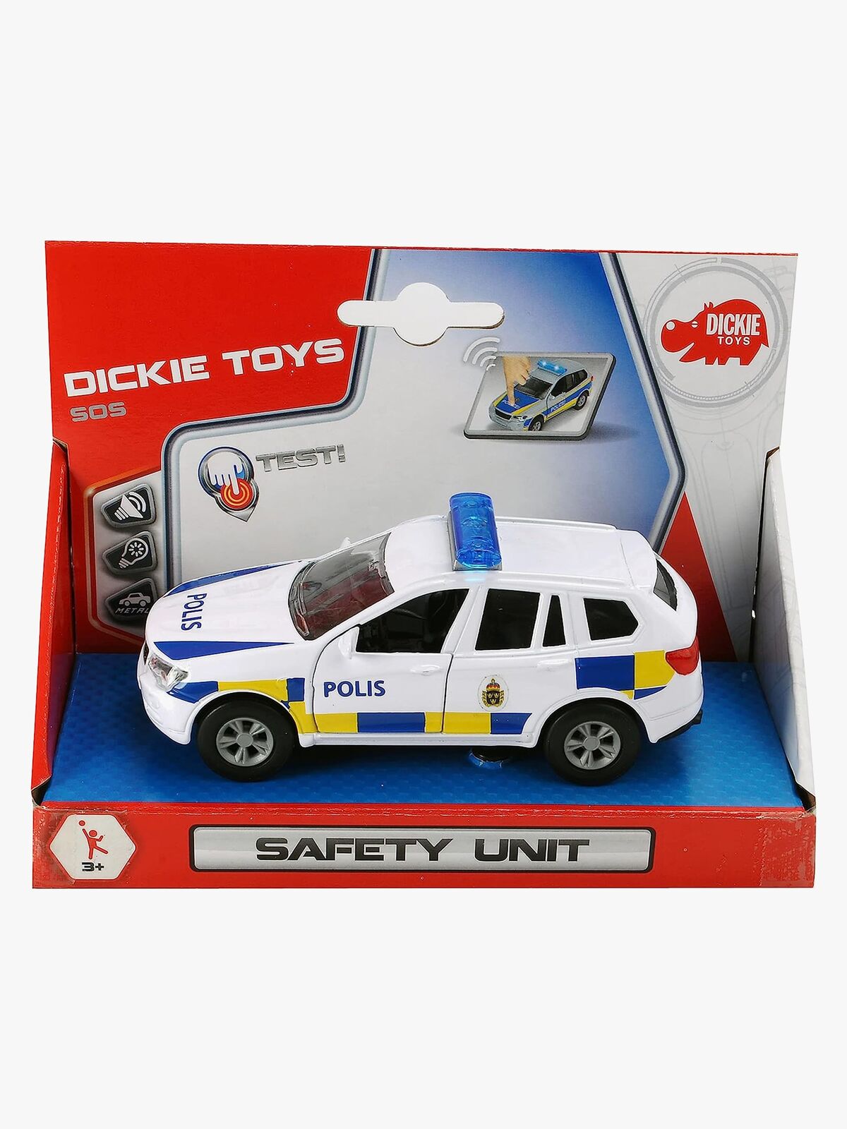 Dickie Toys  Svensk Politibil