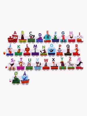 Barbo Toys Puslespil Tog med Dyr 29 Brikker