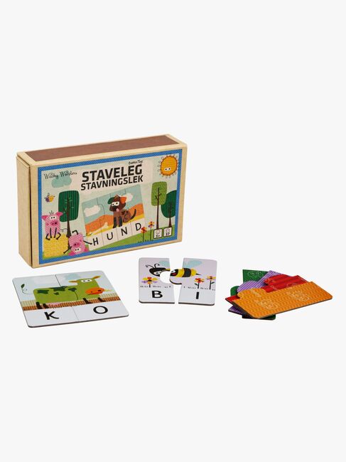 Barbo Toys Wacky Wonders Staveleg Puslespil 37 Brikker