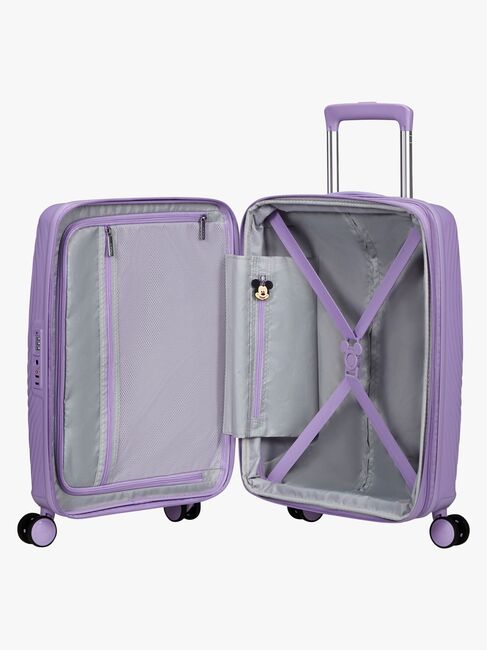 American Tourister Mickey Magic Spinner Kuffert 37-44L, Soft Lilac