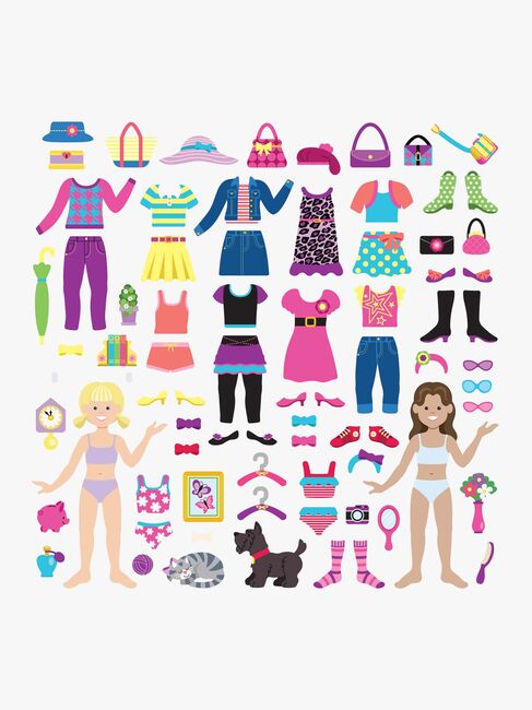Melissa & Doug Genanvendeligt Klistermærkesæt Dress-Up